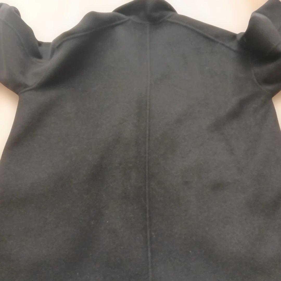 フレームワークハミルトンリバーテーラードコート2024年黒38オーバーサイズ近年