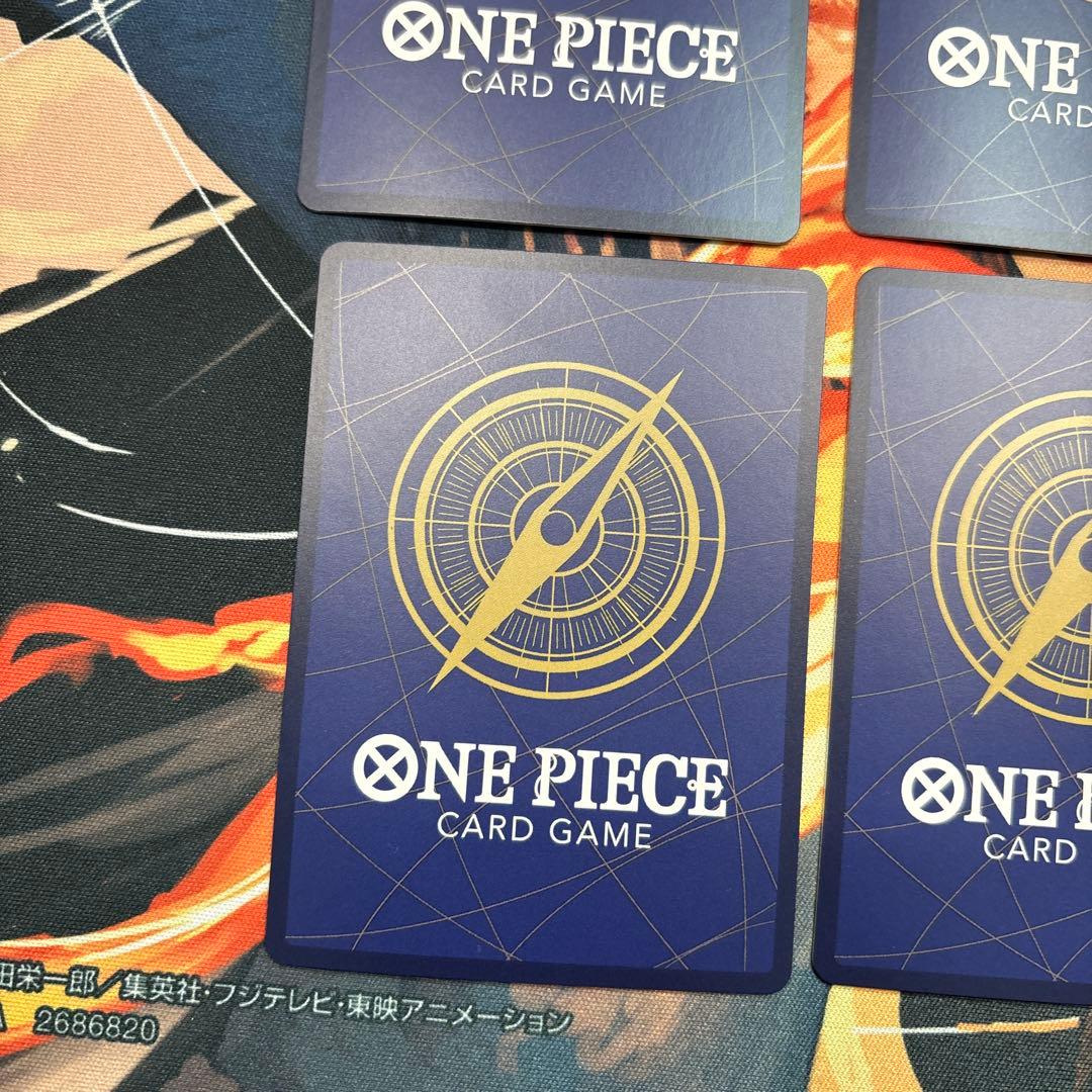 モンキー・D・ルフィ　プロモ　パラレル　4枚セット　ワンピースカードゲーム