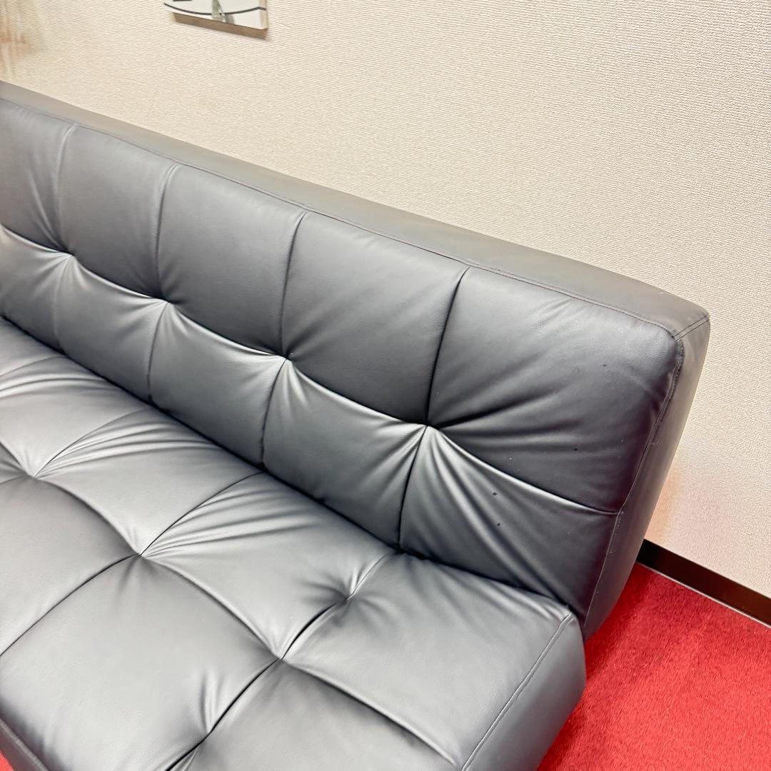 東京23区送料無料　超美品ニトリ ソファベッド Nシールド マークスAM 合皮