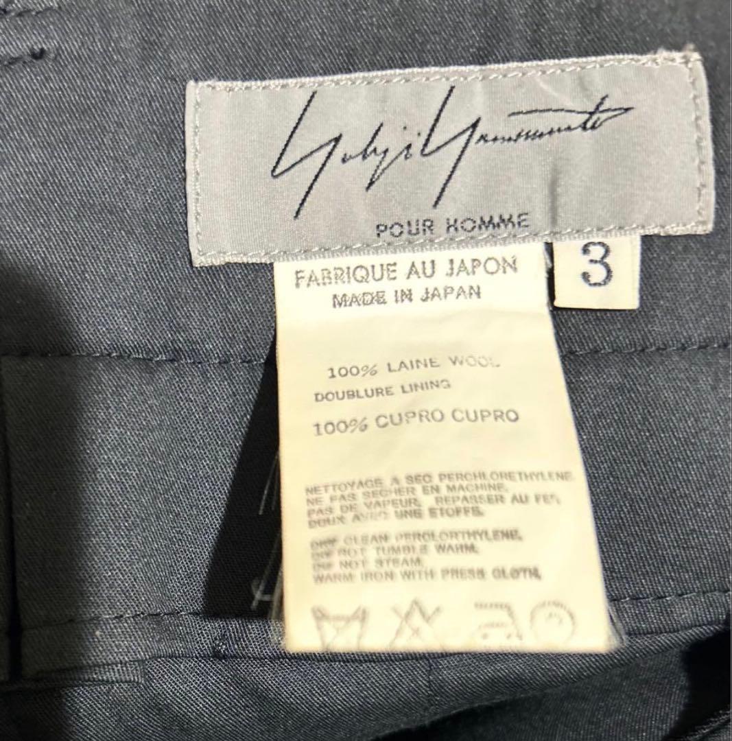 YohjiYamamoto POURHOMME ツータックスラックス