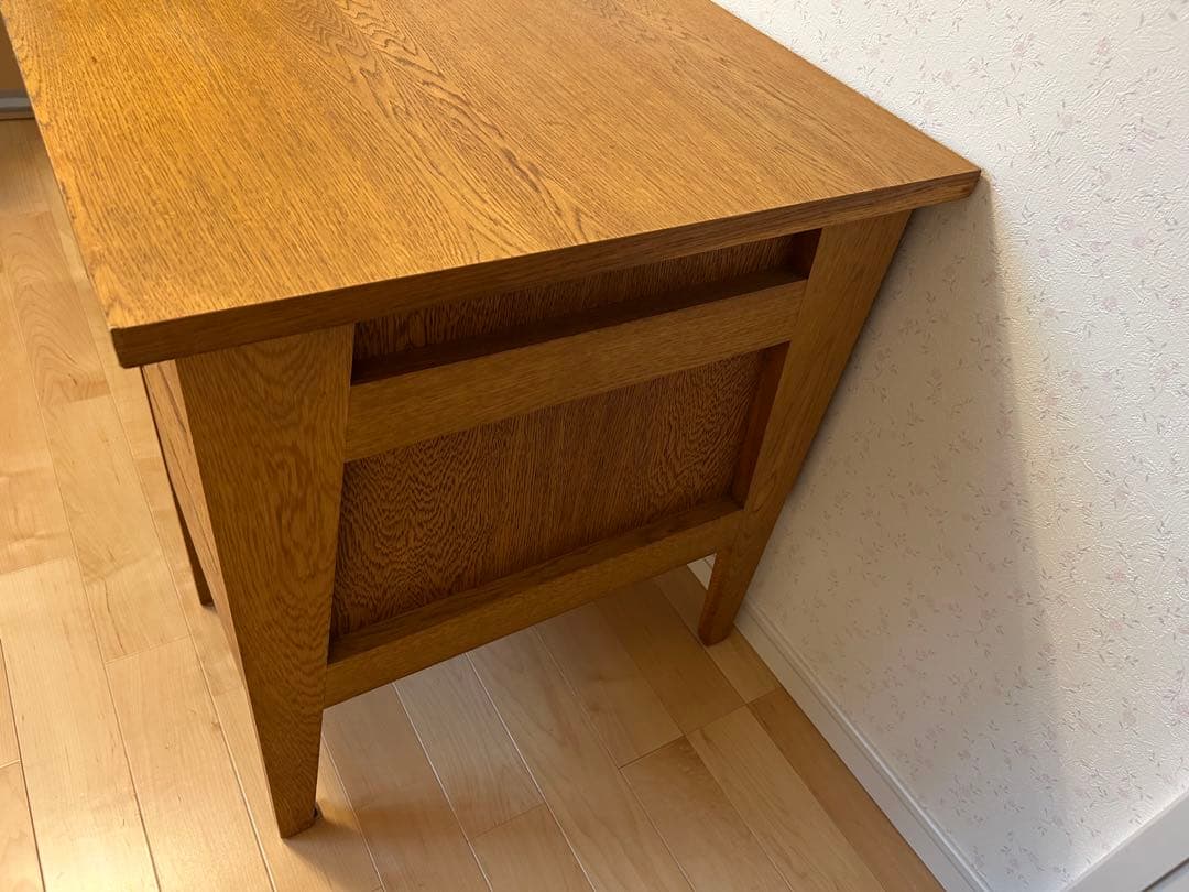 UNICO ウニコ・CORSOコルソ・木製デスク・勉強机・オーク・片袖デスク