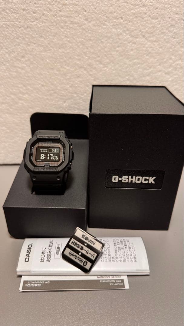 カシオ　Gショック GW-BX5600-1A1JF メンズ オールブラック