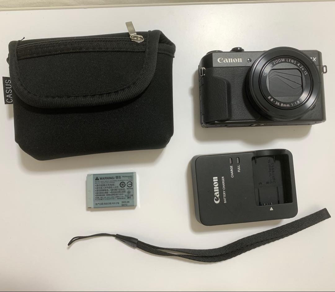 Canon G7X Mark II コンパクトデジタルカメラ