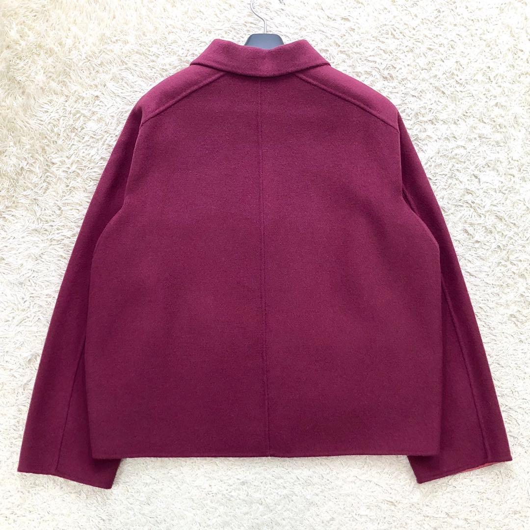 新品・希少✨マックスマーラ クチートアマーノ リバーシブル ジャケット 42