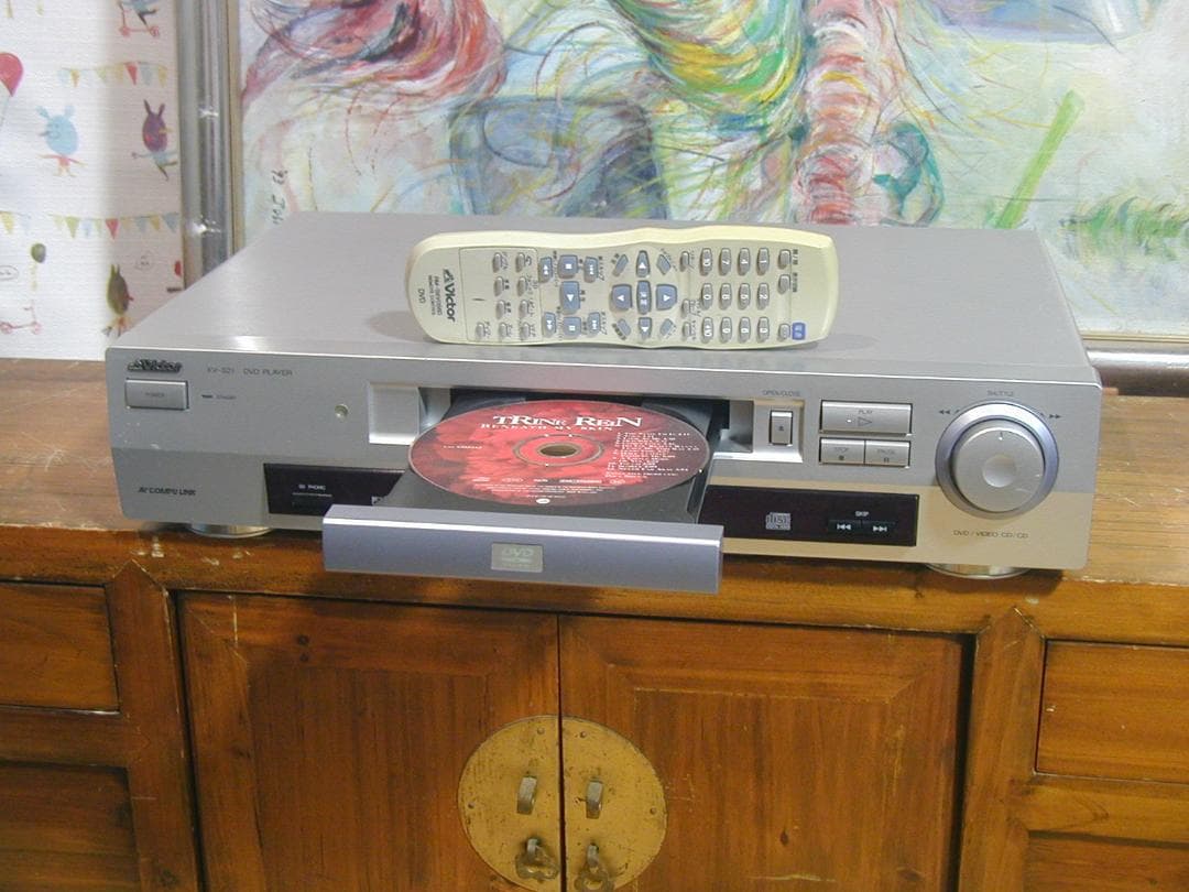 ★ビクター　XV-521 [DVD・CDプレーヤー]　当時47250　動作良好