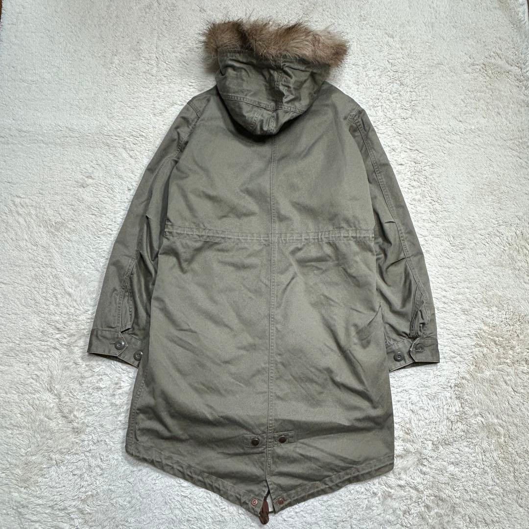 FRED PERRY モッズコート ユニオンジャック ライナー 2way カーキ