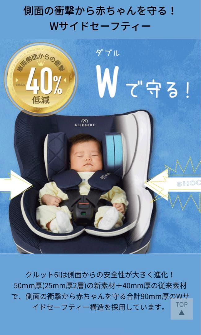 エールべべ・クルット6i グランス グランネイビー