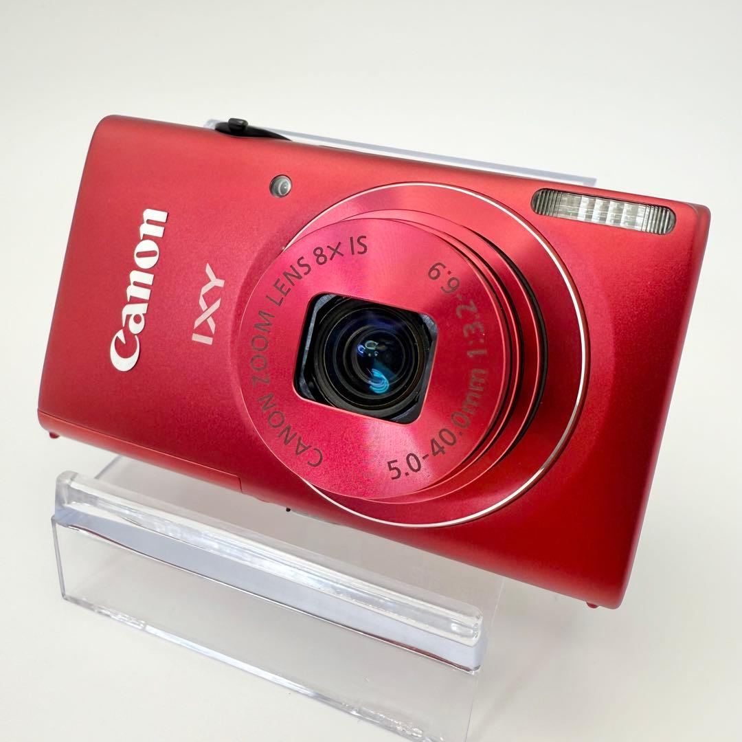 極美品　Canon IXY 110F レッド　箱付き 付属品多数 1022-1