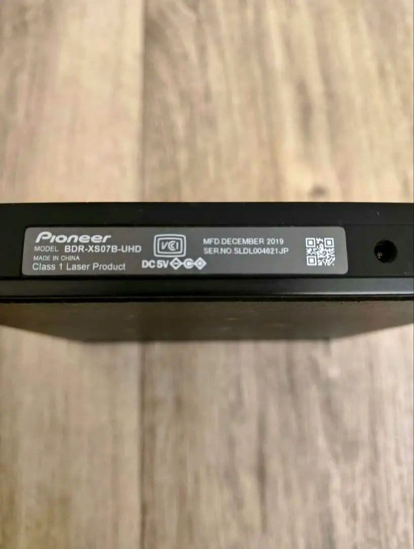 外付けハードディスク・ドライブ Pioneer BDR-XS07B-UHD