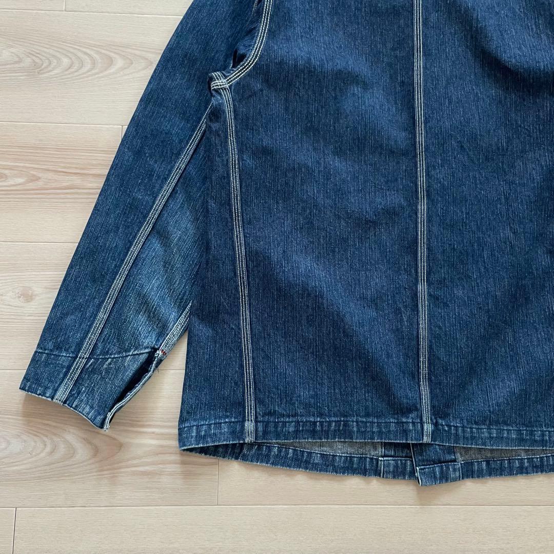 縦落ち◎ USA製 MAHAGAMAGE デニムカバーオール 007 KGBR