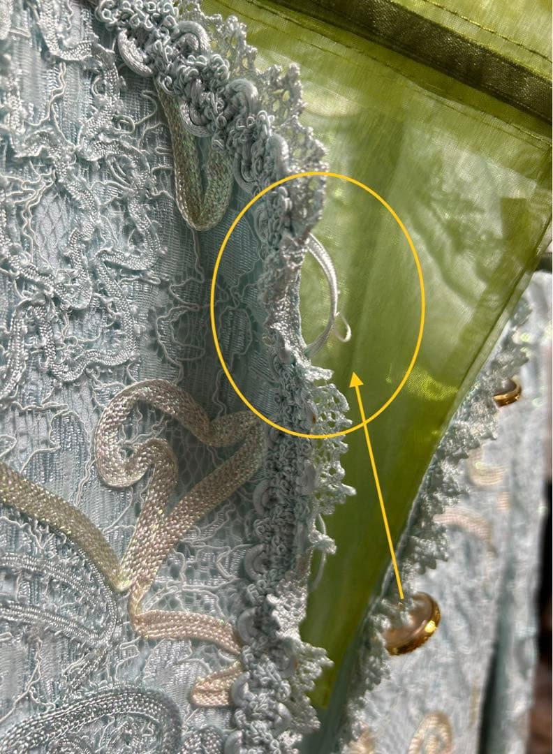 レース ツイードスーツＳサイズ　J & R パーティ　結婚式参列にも！