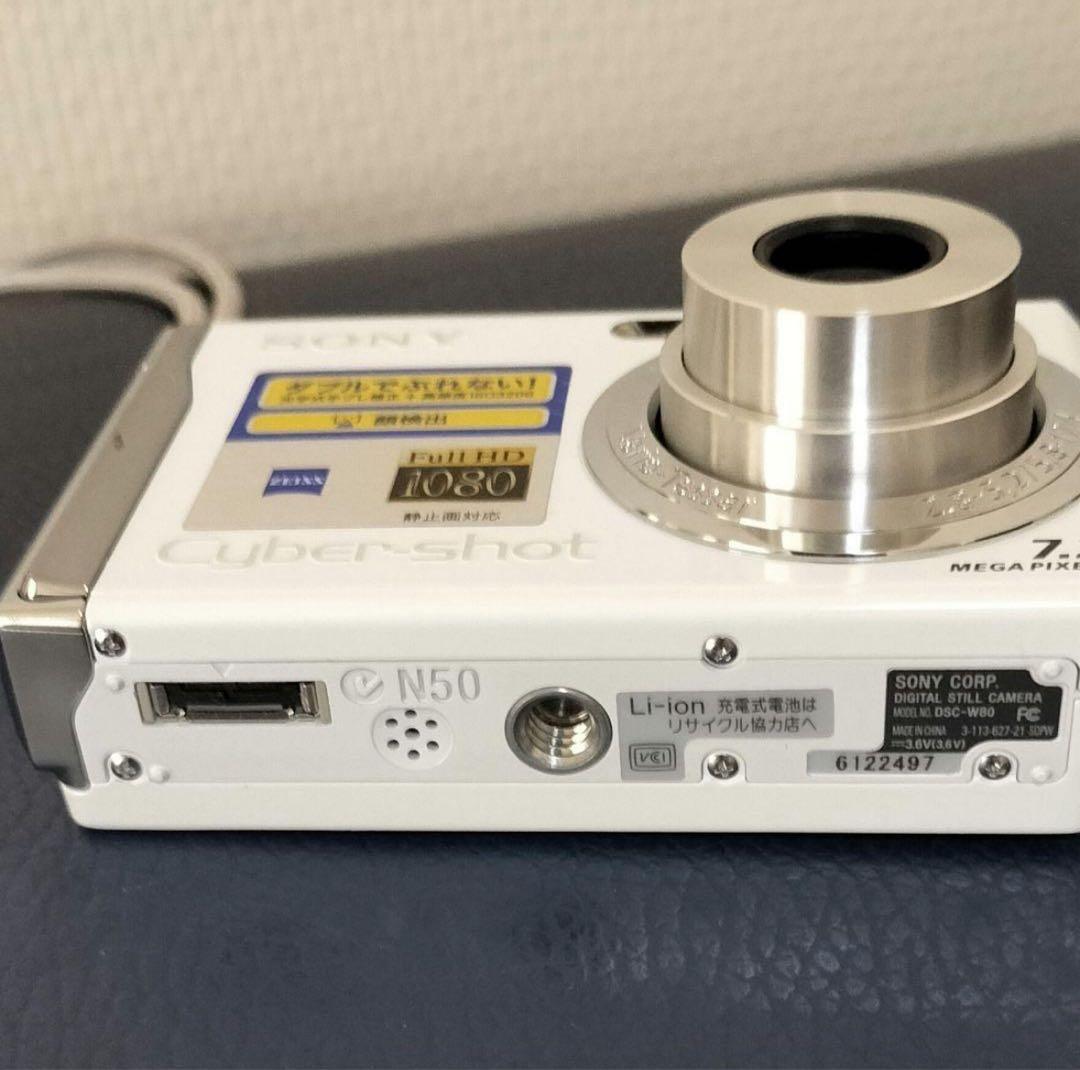 Sony CyberShot DSC-W80 デジタルカメラ