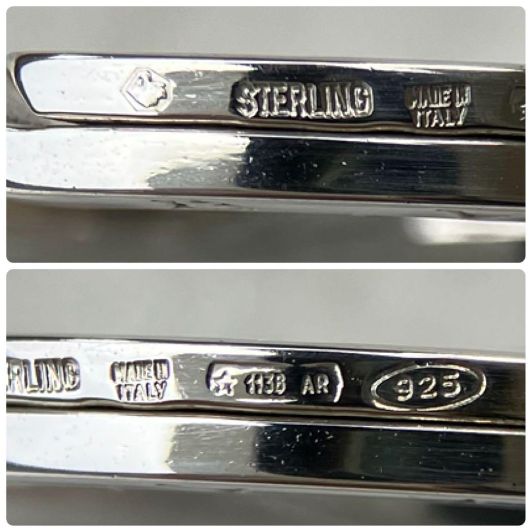 美品 ブルガリ ビーゼロワン リングロゴ レザー紐 チョーカー シルバー925