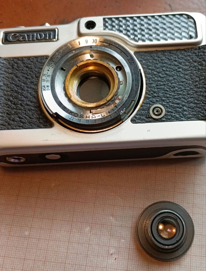 フィルムカメラ【完動品】CANON デミ