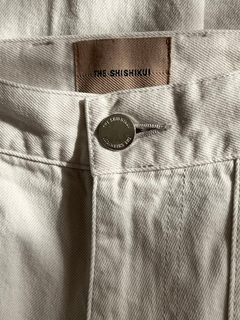 SHISHIKUI シシクイ　ぺインターパンツ Off White 36