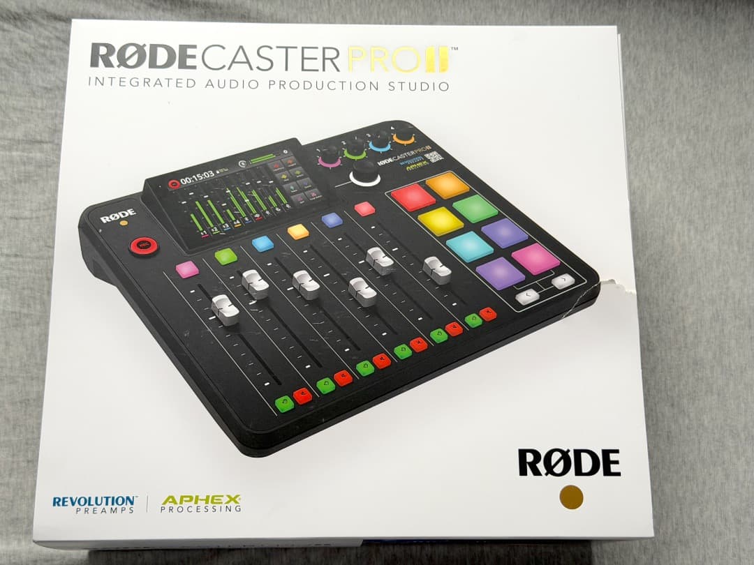 未使用 RODECASTER PRO II デジタルミキサー レコーダー