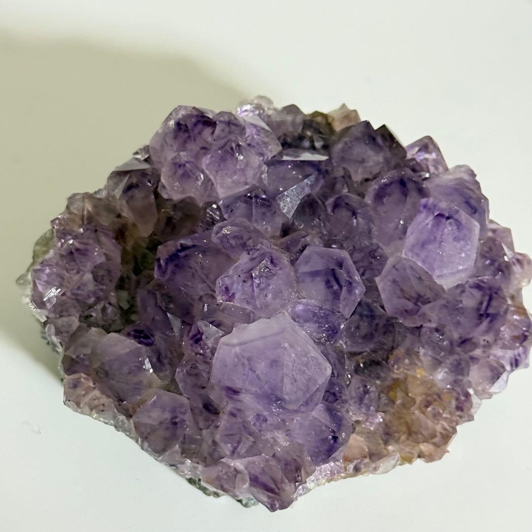 【特価】アメジスト 天然石 8点セット 水晶 フローライト 原石　計1.9kg!