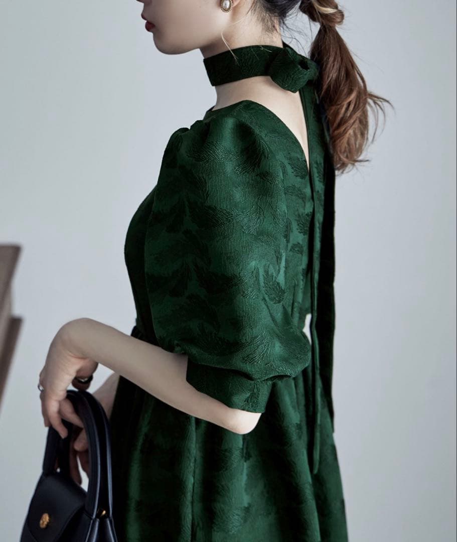 【週末SALE♡】etoll. パフスリーブドレス