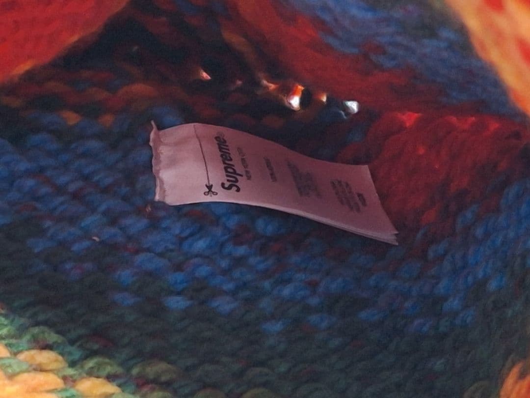 【新品】Supreme　Gradient　Spacedye　Beanie　マルチ