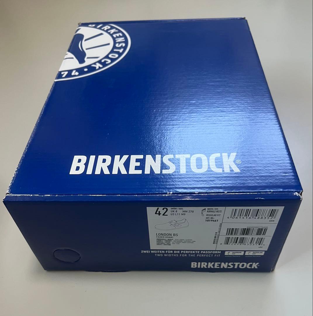 ビルケンシュトック ロンドン サイズ42 27.0 #フェイデットカーキ