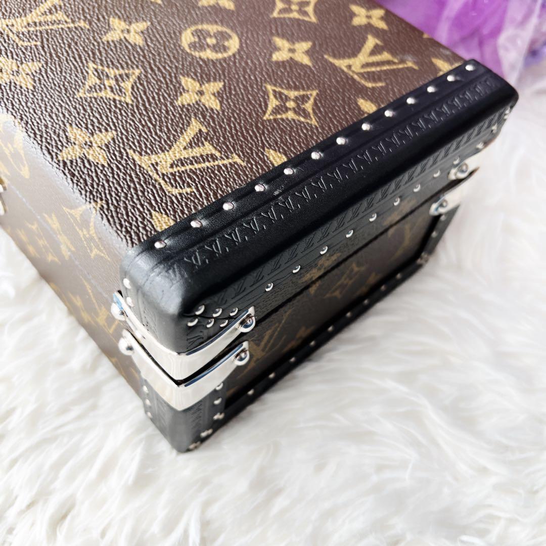 美品　LOUISVUITTONヴィトン　トランク　ジュエリー　ケース　モノグラム