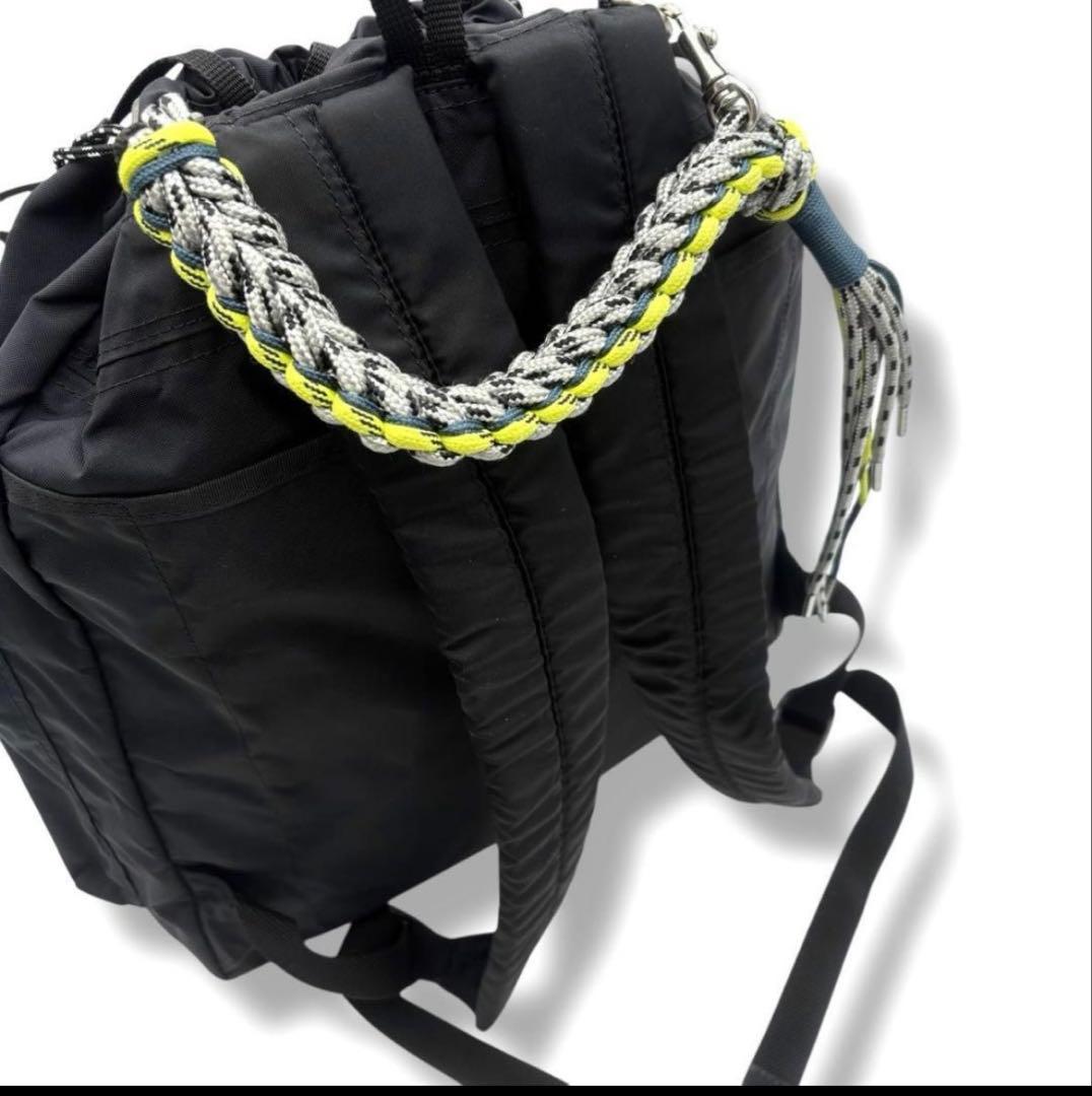 美品 zattu EVERS エバース 巾着型 ブラック