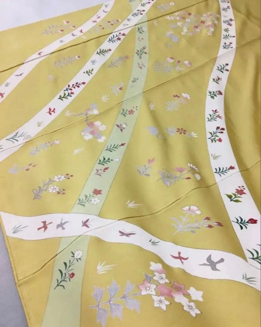 新春初売り価格❗️和装誌に載るような格別な【訪問着】未使用　手描き友禅・刺繍・金彩