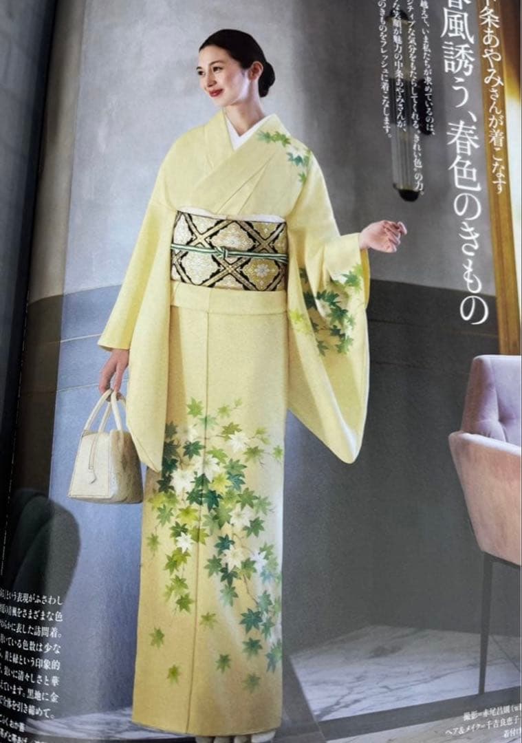 新春初売り価格❗️和装誌に載るような格別な【訪問着】未使用　手描き友禅・刺繍・金彩