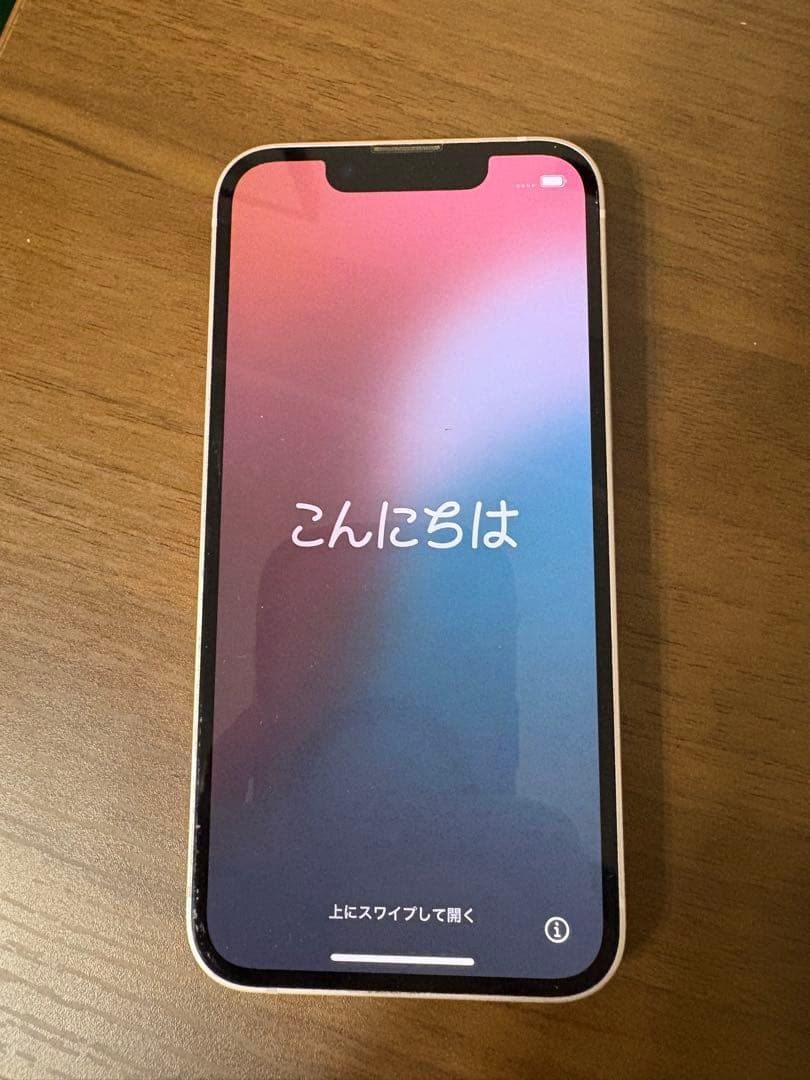 美品　iPhone13mini 256GB PINK クリアケース付き