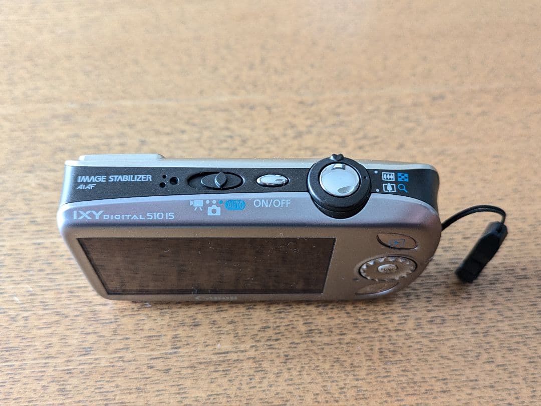 美品 Canon IXY 510 IS デジタルカメラ ゴールド 送料無料