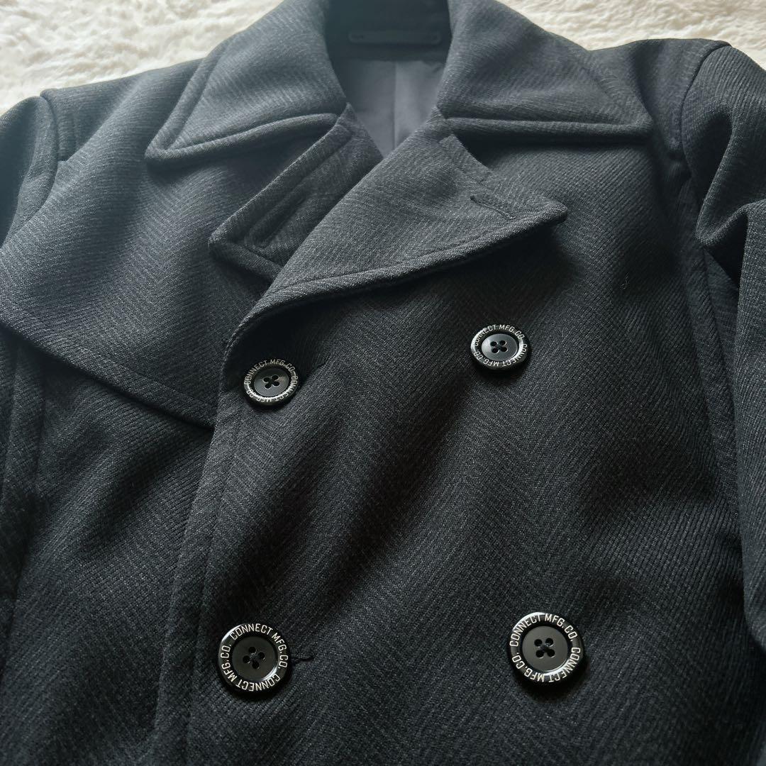 フェローズ Pherrow's ヘリンボーン ダウン 80% Pコート　超暖か