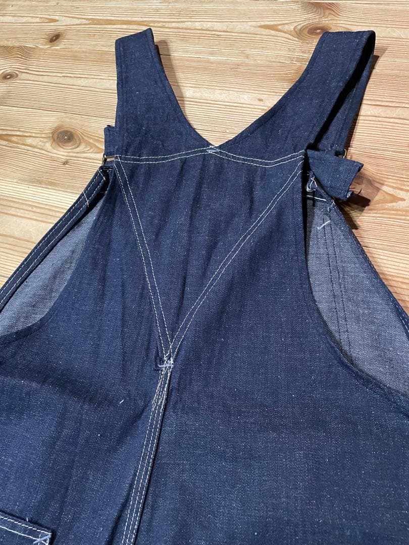 60s Sears シアーズ オーバーオール デニム 濃紺 ビンテージ デッド