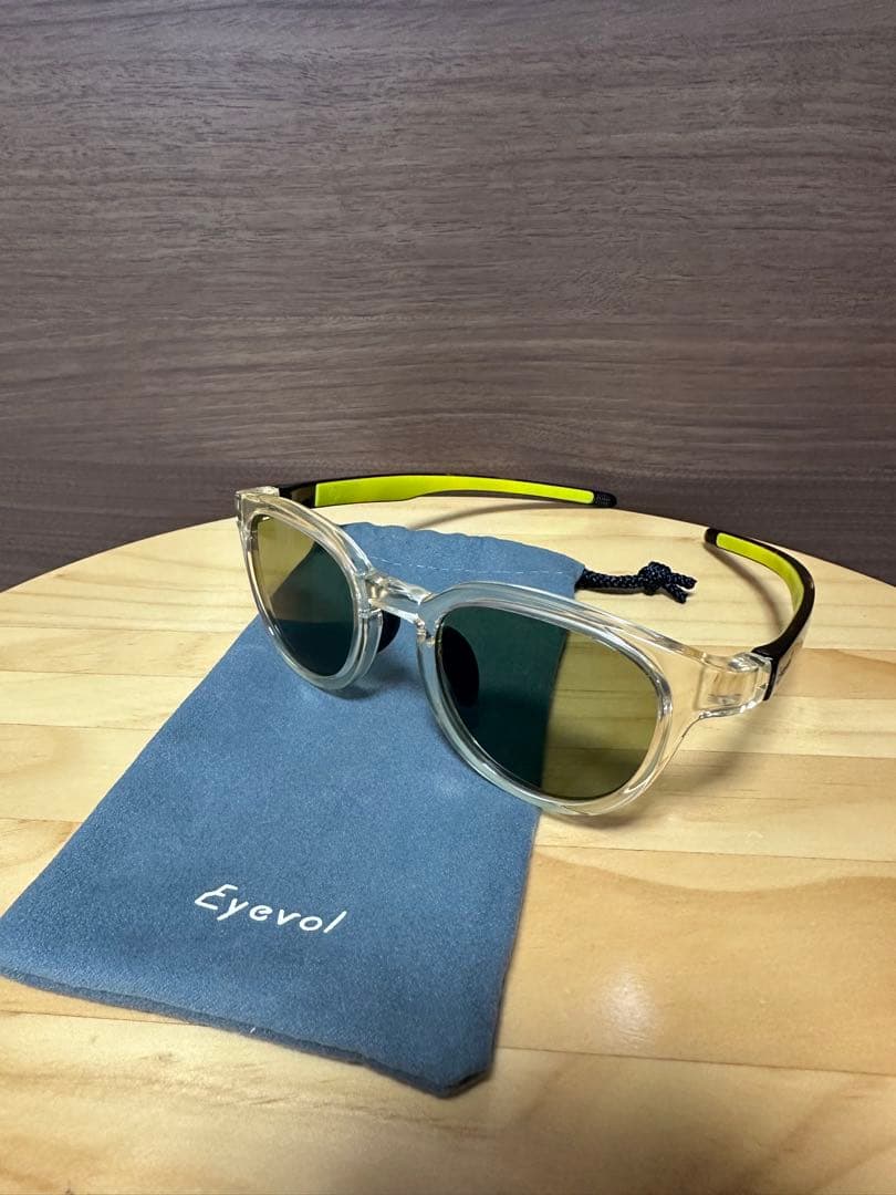Eyevol LEIFER Ⅲ 偏光レンズ サングラス クリア ベッコウ