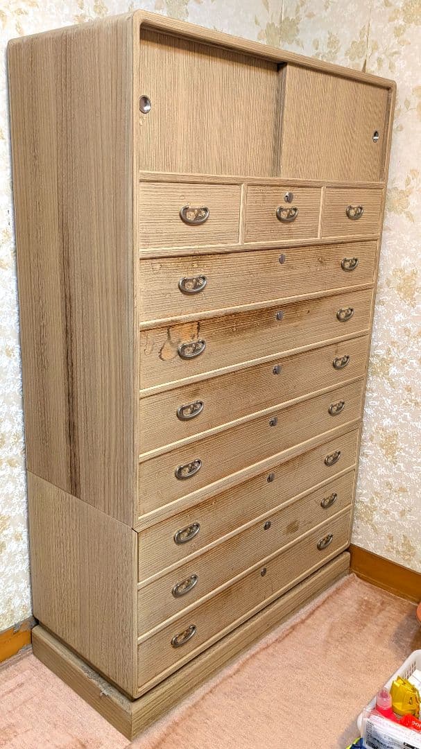 【22日出品終了/現在最安価格】桐箪笥/桐タンス