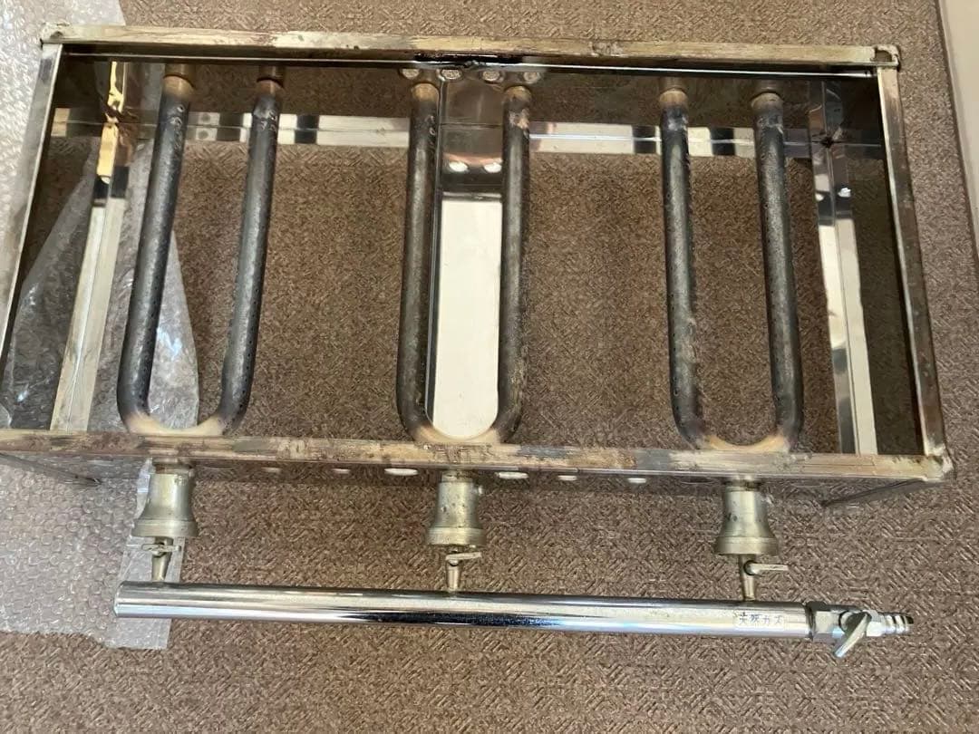 たこ焼き器３枚x24 72穴　屋台　飲食　天然ガス