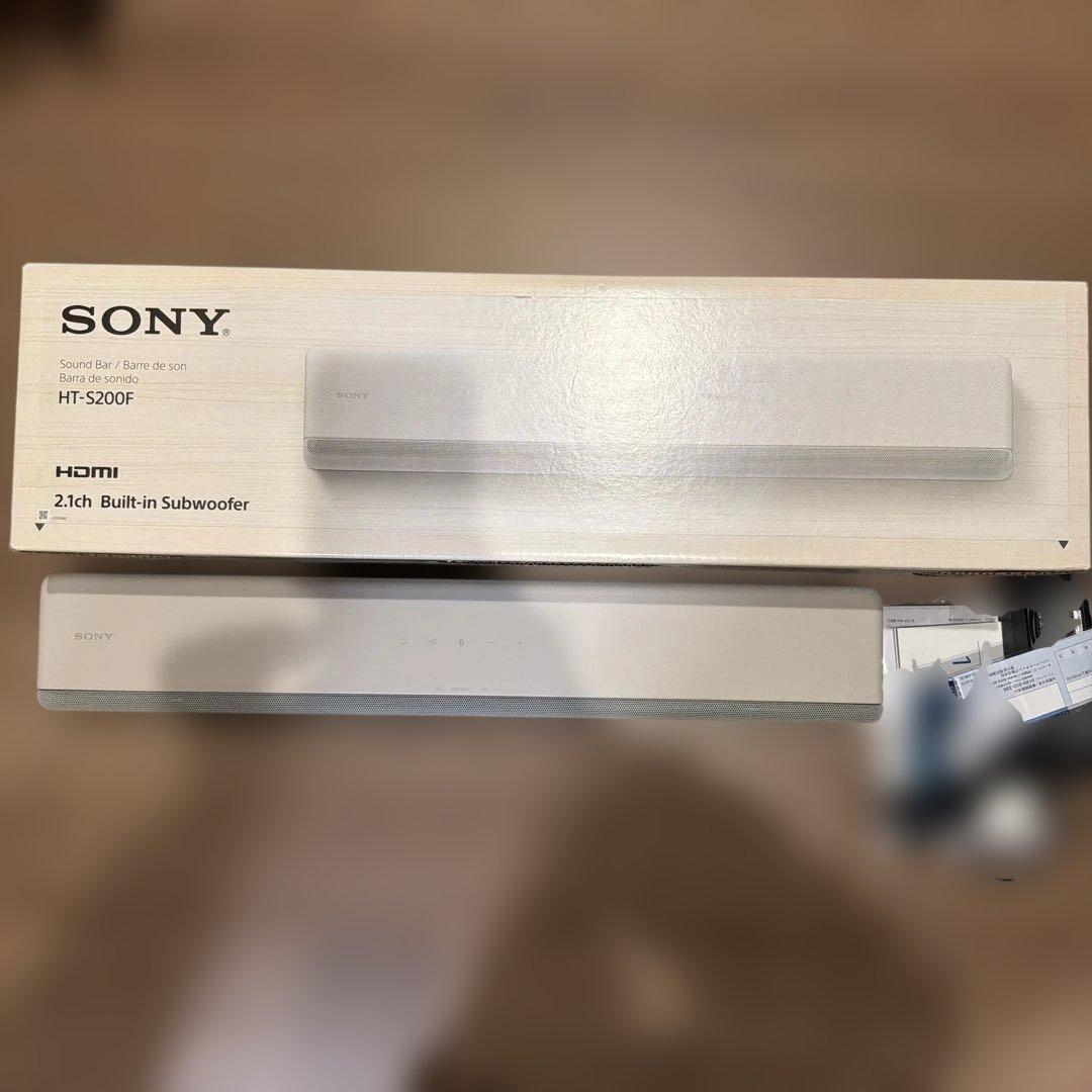 SONY HT-S200F W サウンドバー クリームホワイト 美品