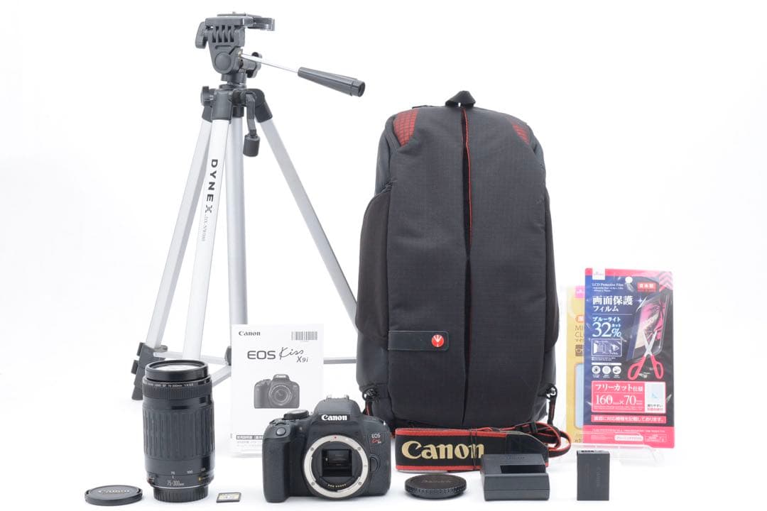 デジタル一眼レフカメラ/CANON EOS Kiss X9i望遠レンズセット