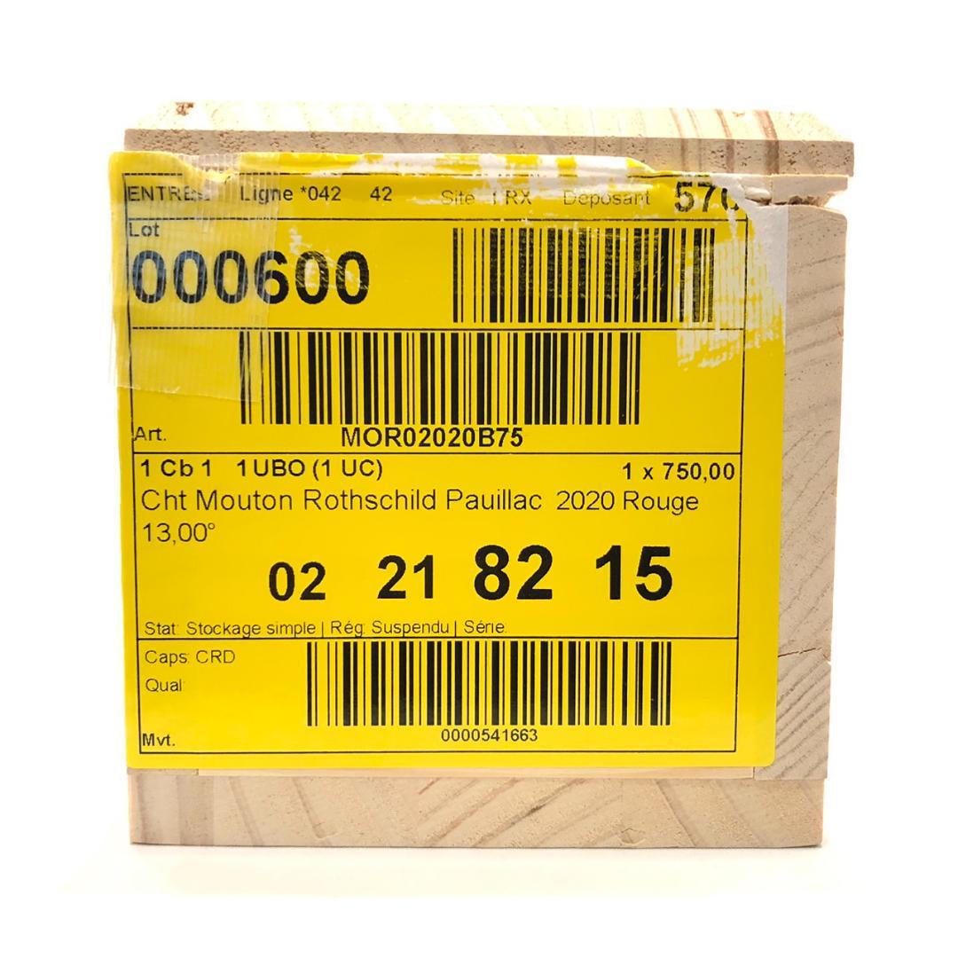 シャトー ムートン ロートシルト 2020 75cl / Alc.13%vol.