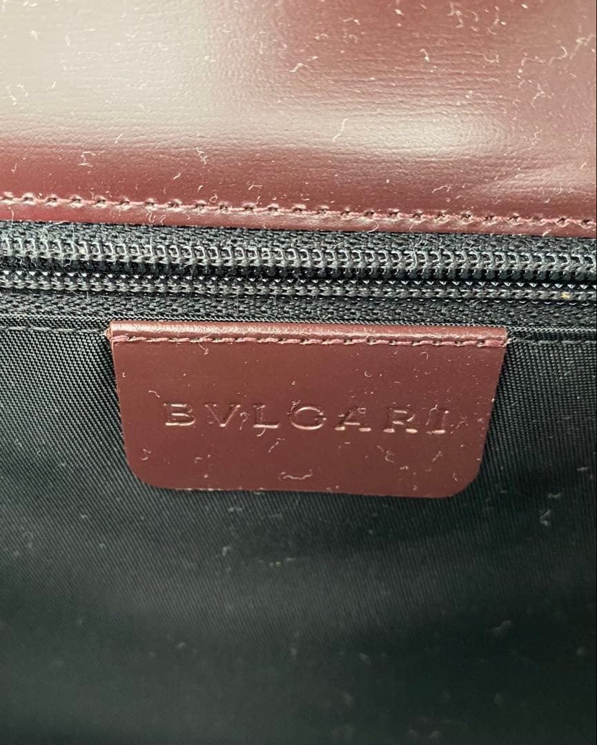 【希少・美品】BVLGARI ブルガリ ヴィンテージ クラッチバッグ ピンク