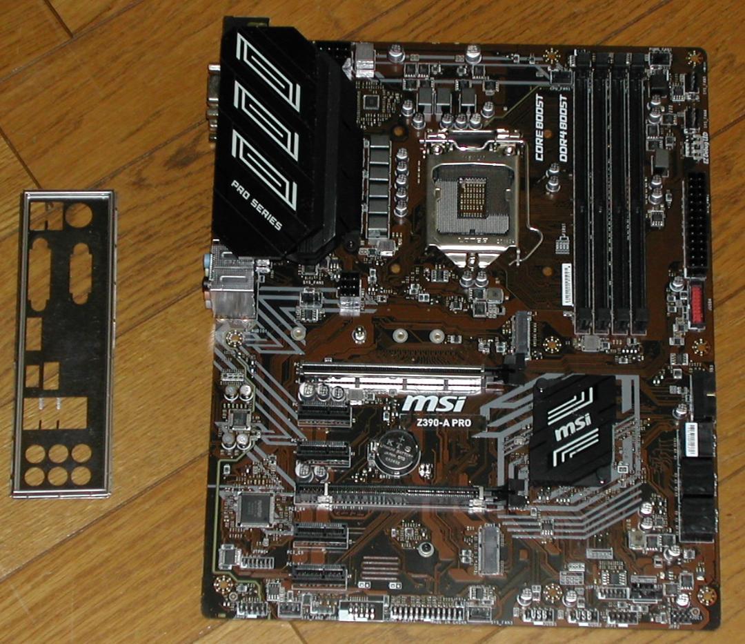 MSI　Z390-A PRO　LGA1151