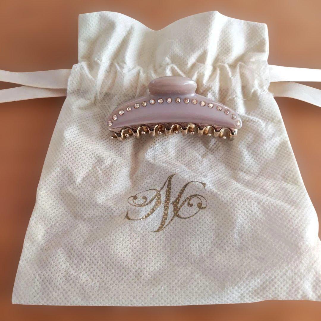 acca ヘアクリップ ベージュ Mサイズ