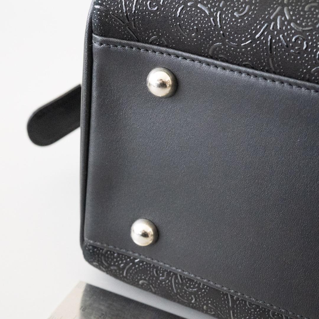 リ*ィ様 印傳屋 INDENYA ハンドバッグ 唐草模様