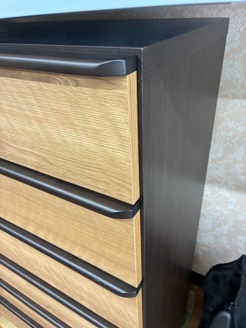 MA ニトリ ハイチェスト ニーズ3 タンス ウッド調