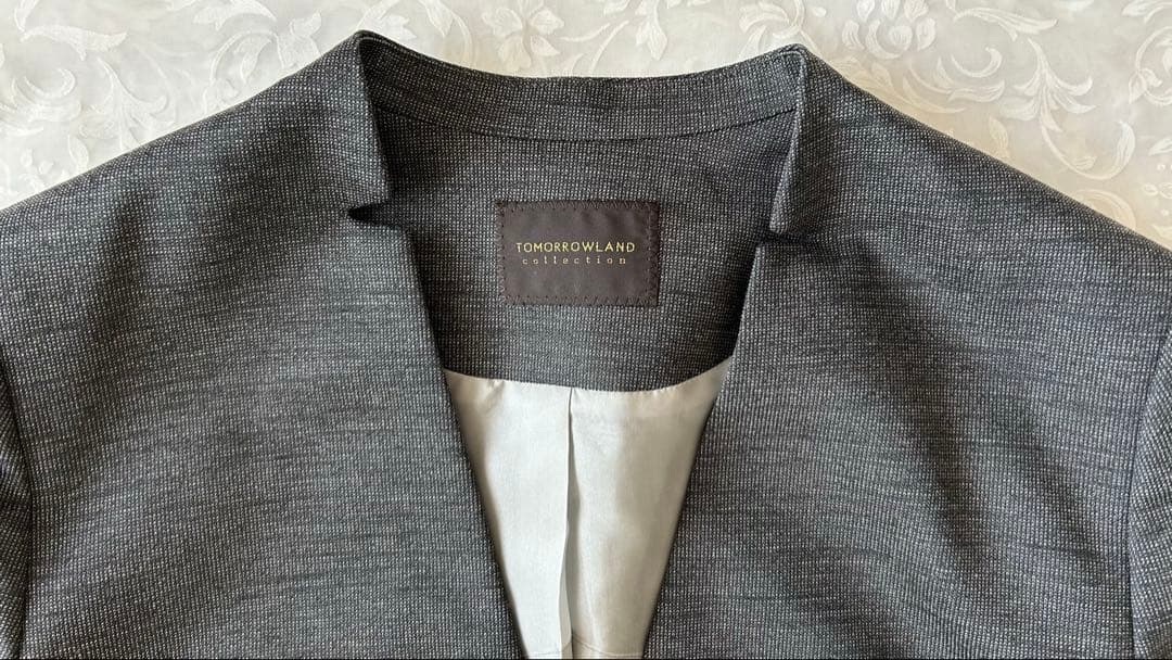 TOMORROWLAND ポリエステルウールモクロディ キザミカラー　新品