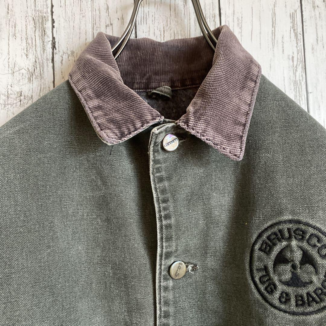 【名作】カーハート ミシガンチョアコート モスグリーン C02 MOS M