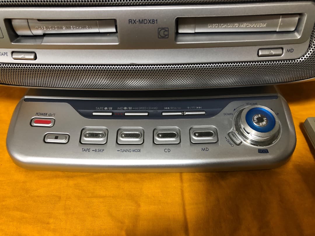 パナソニック MDラジカセ RX-MDX81