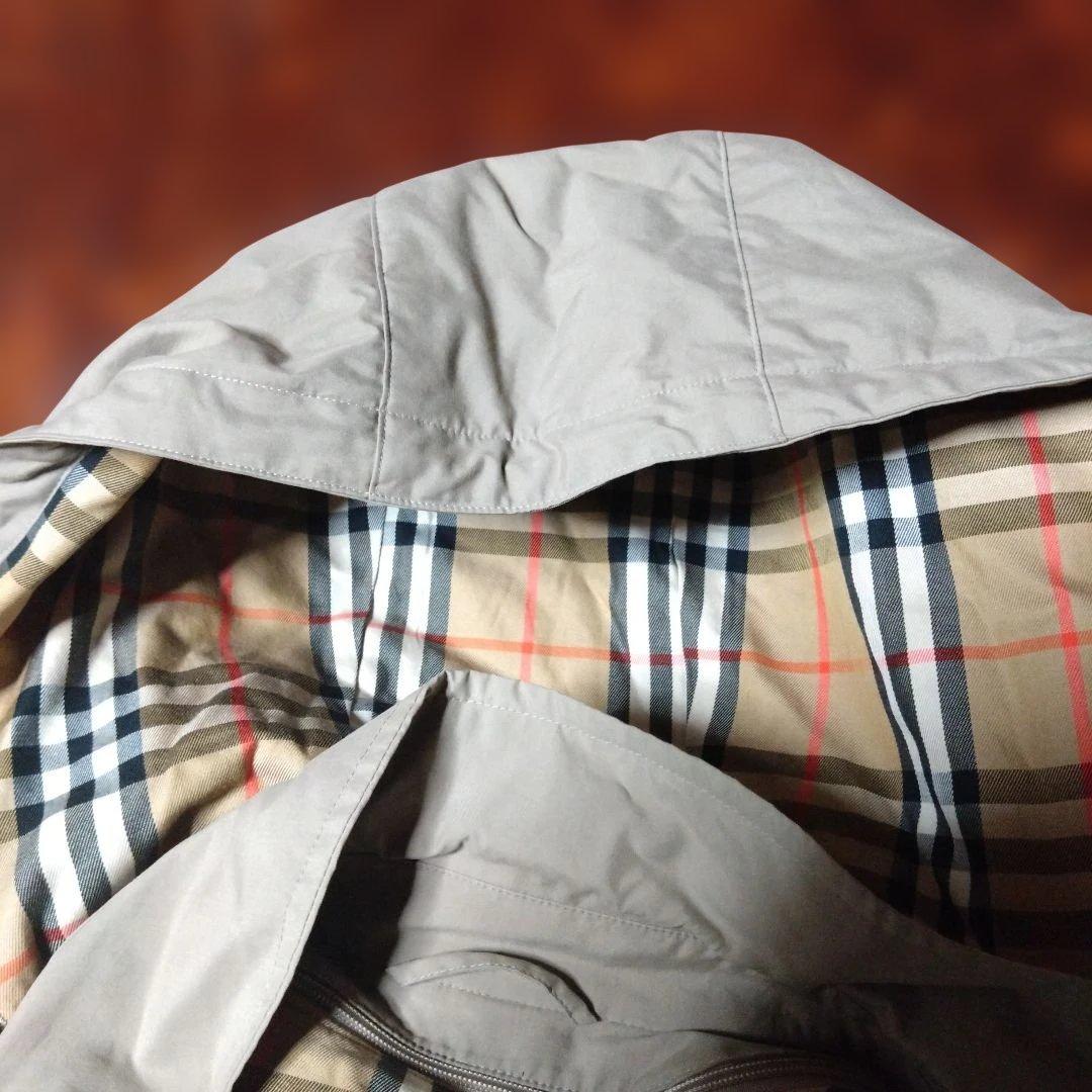 【バーバリーズ】　モッズコート　ノバチェック