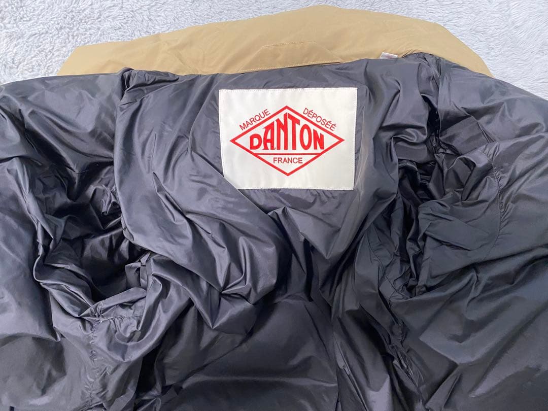 DANTON　ホワイトグースダウン　40 ダウンジャケット　2WAY