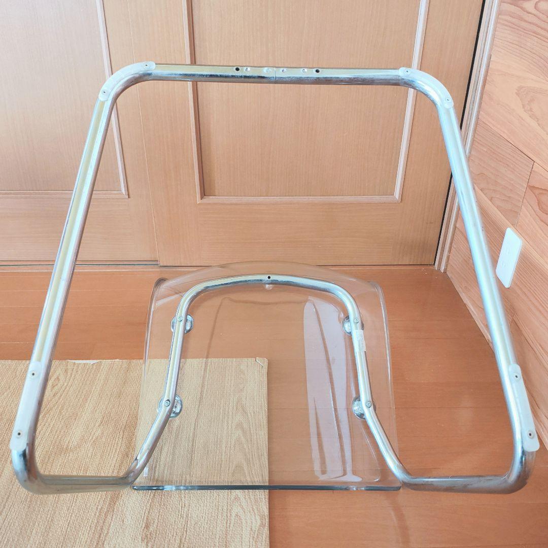 【ジョージ】2脚 IKEAトービアス ダイニングチェア　椅子 クリア