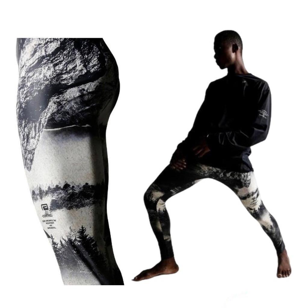 新品 REVERSAL リバーサル 総柄デザイン ロングスパッツ XL